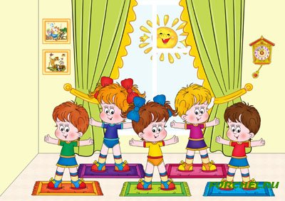 Вірші для дітей про користь зарядки, фізкультури