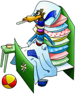 ЗСЖ: вірші для дітей про профілактику грипу і простудних захворювань