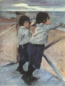 Ст. Сєров. Діти. Опис картини у віршах