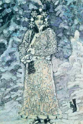 Врубель. Повернення Снігуроньки. Опис картини у віршах